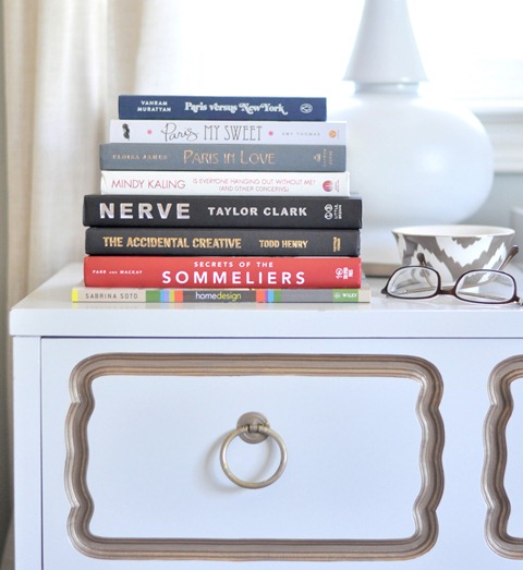 on my nightstand on my nightstand